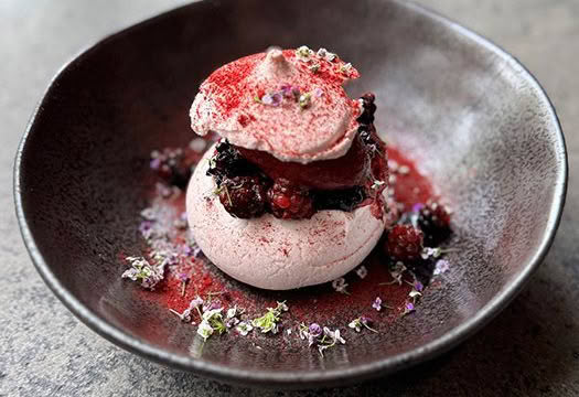Cuisine-Good-Food-Guide-2025-Kika-Foraged-Fruit-Palova